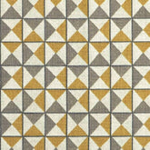 Pyramids Multi-Purpose Fabric—Cream/Grey/Gold—High-Quality—100% Cotton—Sold by The Yard—54" Inches Wide